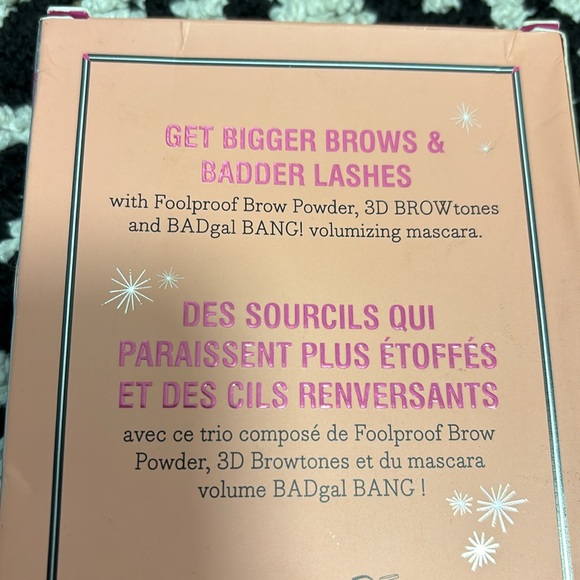 3-pc Benefit Brows On Lash Out Set NEW IN BOX - Picture 5 of 5